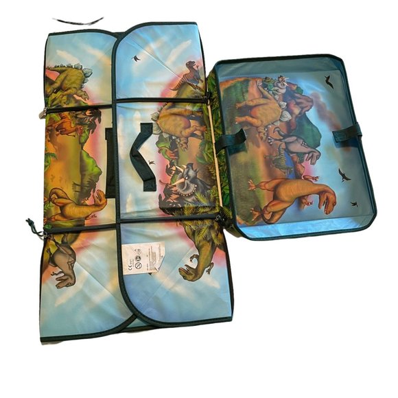Dinosaur Case Neat-Oh Zip-Bin Travel Carrying Toy Storage Case - Picture 7 of 7